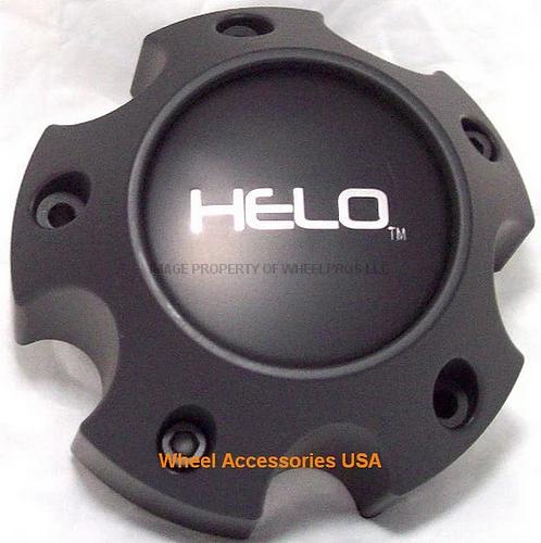 Helo 1079L140AHE1SB Satin Black Wheel Center Cap – 5x135