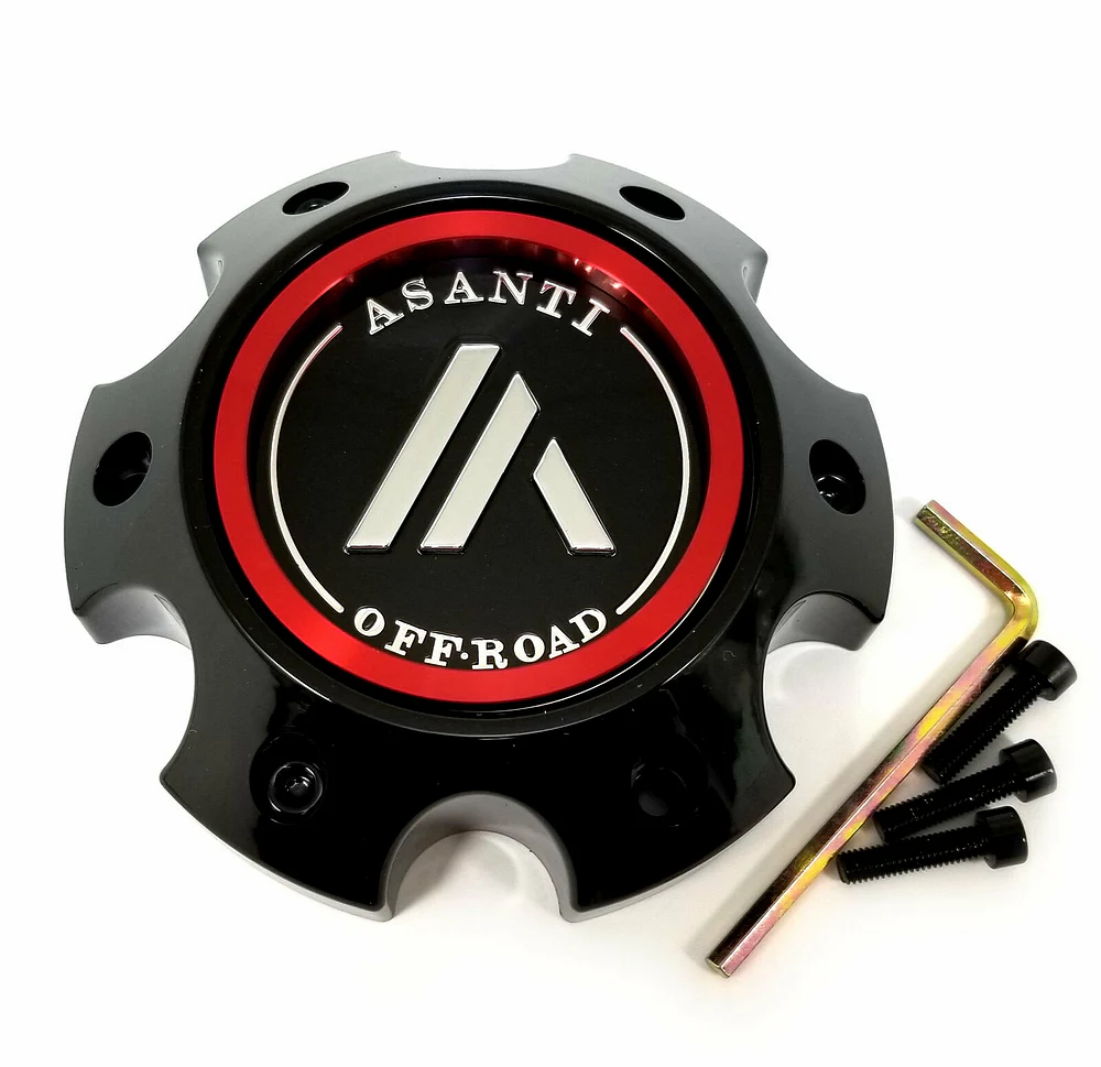 Asanti Off Road 130L1456GB-H42 Gloss Black Wheel Center Cap – 6x5.5 H42