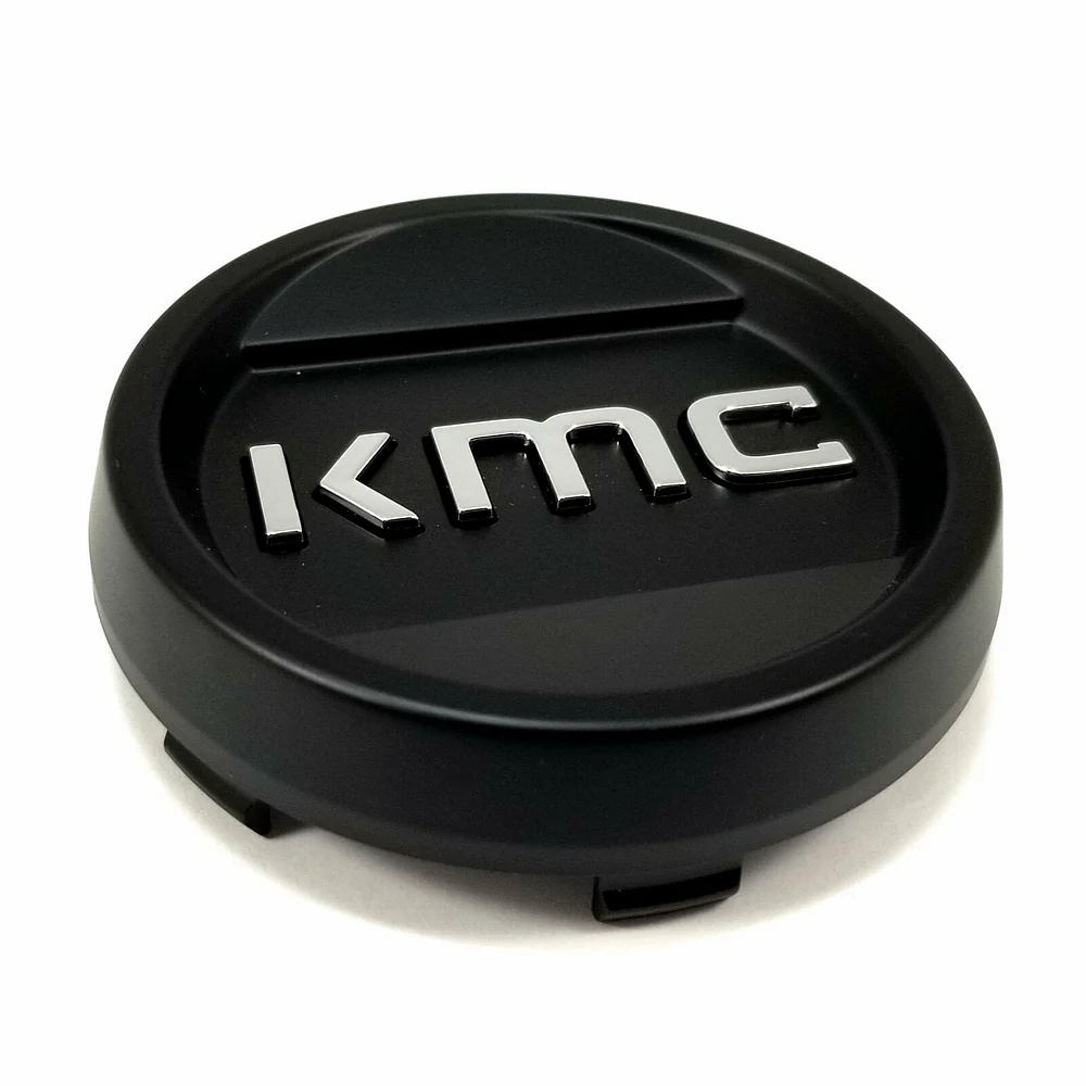 KMC 1512S21 Satin Black Snap-In Wheel Center Cap – 5x100