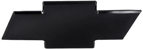 All Sales 96093K Billet Chevy Bowtie Liftgate Emblem without border  Black Powdercoat