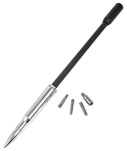 All Sales AMI 6255P Billet .50 Cal with 9.5 in. Mast - Polished, 1 Pack