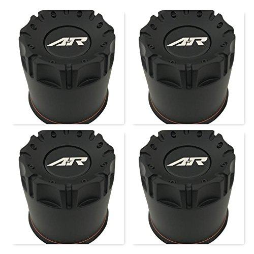 American Racing 4 Pack Wheels 1515006016 Black Wheel Center Cap