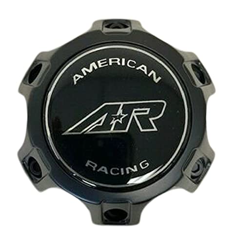 American Racing 6192-1216-CAP CAP1216SB Matte Black Wheel Center Cap