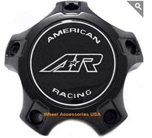 American Racing 890 Center Cap CARA1215SB Black Machined fits 5x4.5 5/5 Wheels
