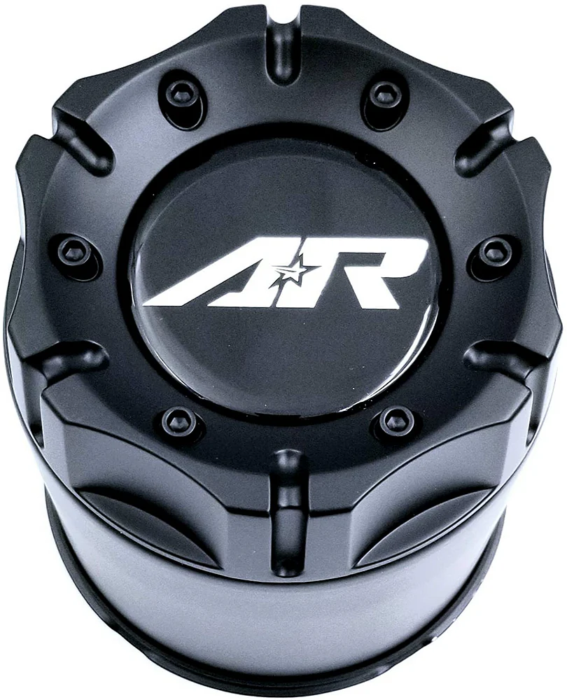 American Racing 000000001441006016 Satin Black Push-Thru Wheel Center Cap – 5x150