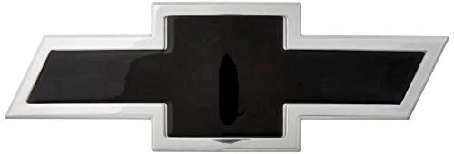 AMI 96295KP Chevy Bowtie Grille Emblem - Polished/Black Powder coat, 1 Pack
