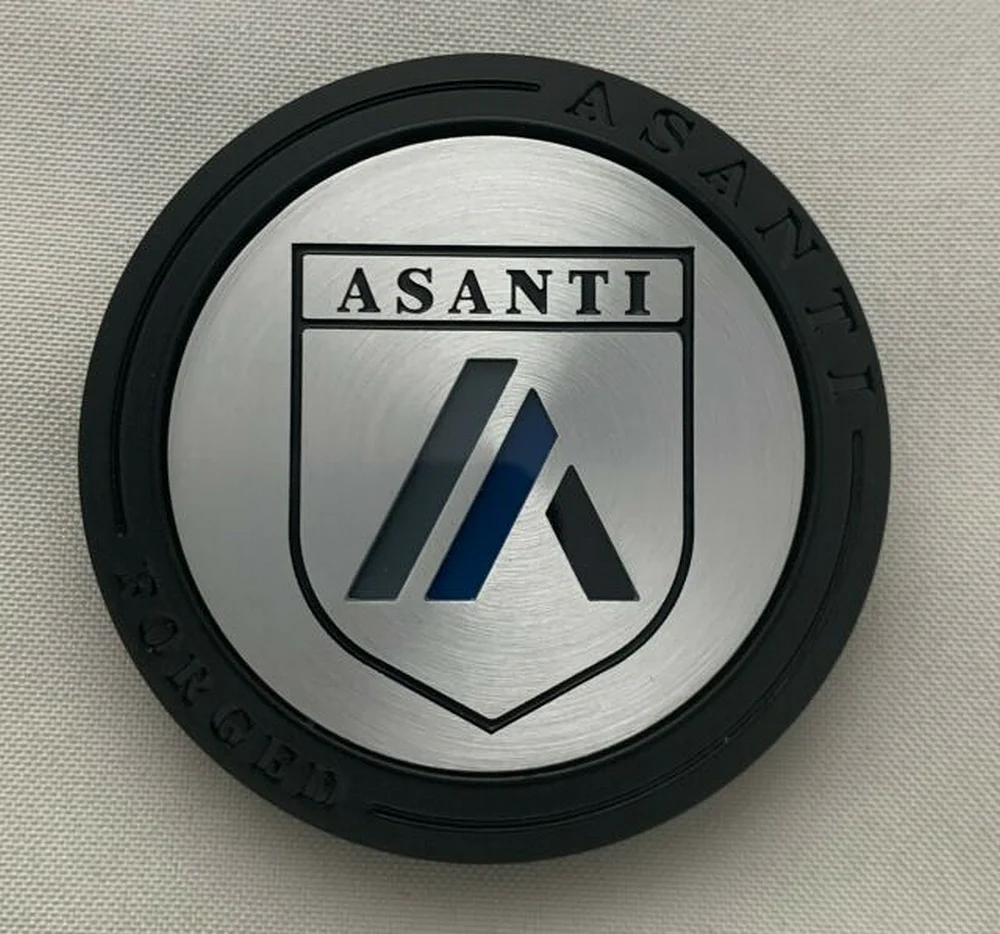 Asanti Black ABLCAP-SL Silver Logo Wheel Center Cap