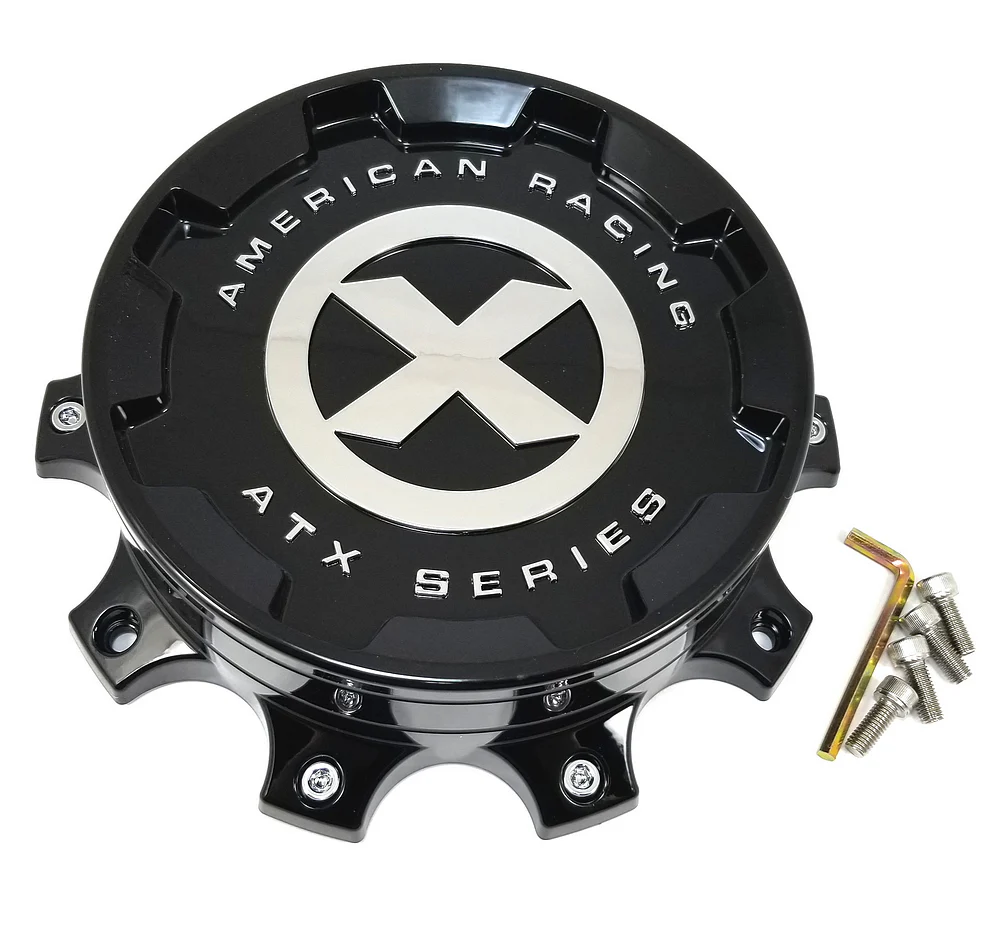 ATX AO1900471GB Gloss Black Wheel Center Cap