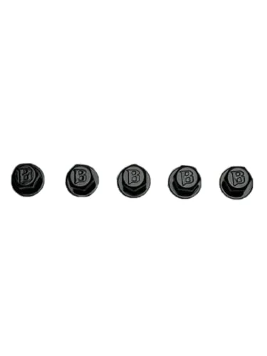 Ballistic Gloss Black Replacement Beadlock Bolt & Washer Kit 5 PCS