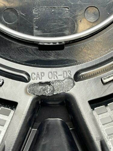 Ballistic Gloss Black with Chrome Wheel Center Cap CAP OR-D3 CAP OR-D - Image 3