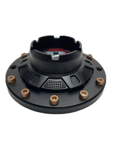 Ballistic Matte Black Bronze Rivets Wheel Center Cap CAP BL-01 - Image 2