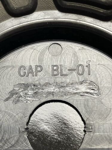 Ballistic Matte Black Bronze Rivets Wheel Center Cap CAP BL-01 - Image 3