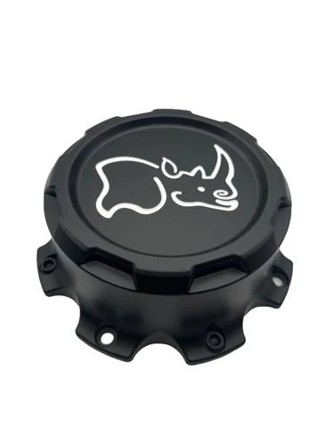 Black Rhino Hard Alloys CCBR6S8165180MB White Logo Wheel Center Cap
