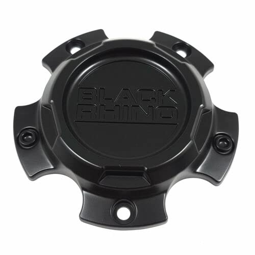 Black Rhino Matte Black Center Hub Cap Bolt-On Closed-End CCBR55127MB 1923S01 CR55127MB