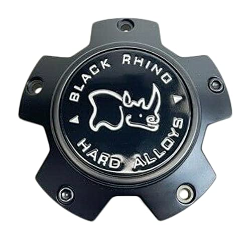 Black Rhino Matte Black Wheel Center Cap Cap M-871 CCBR5140MBFLAT PCD:5x135/139.7
