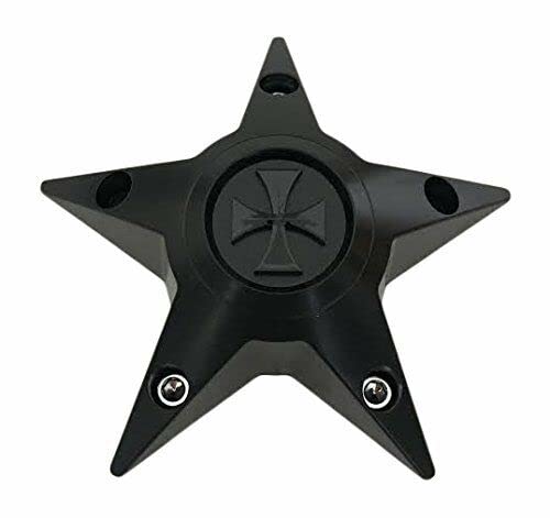 Cali Offroad Wheels C-554-3 C109300MB03 Matte Black Wheel Center Cap