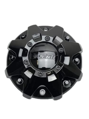 Dcenti DW3 Gloss Black Wheel Center Cap CBDW3-1P SJ129-05