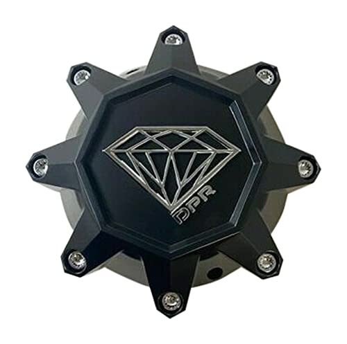 DPR Wheels A01-Z-CAP LG1303-03 Matte Black Wheel Center Cap
