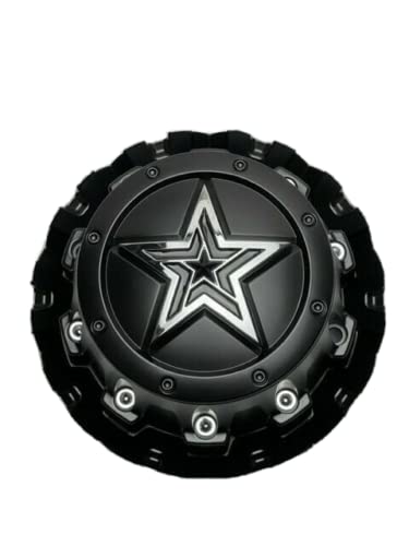 Dropstars Satin Black Tall Wheel Center Cap 6032K138 6032L215 6032B183H