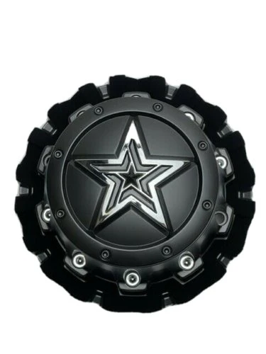 Dropstars Satin Black Tall Wheel Center Cap 6032K138 6032L216