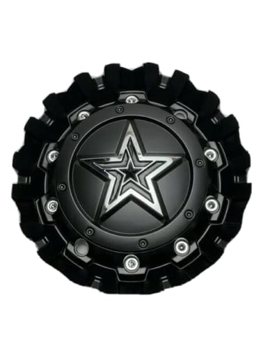 Dropstars Satin Black Wheel Center Cap 6032K138 6032L2012
