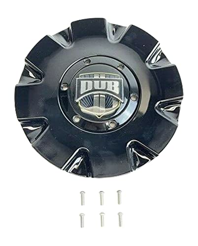 Dub Gloss Black Wheel Center Cap with Screws M-859BK01 Cap M-859