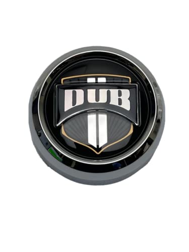 Dub Wheels 1003-08-04 Push in Chrome Wheel Center Cap