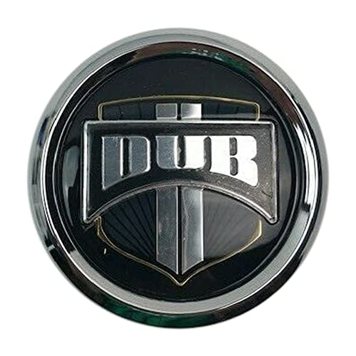 DUB Wheels 1003-08-04 Snap in Chrome Wheel Center Cap