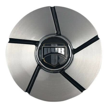DUB Wheels Butta 32270-15RBL Black and Machined Wheel Center Cap