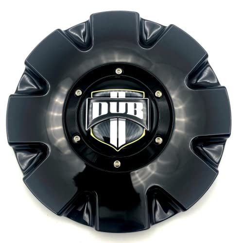 DUB Wheels Push 16390-15B Gloss Black Center Cap