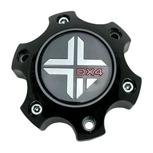 DX4 Gloss Black Wheel Center Cap 73062090F-8