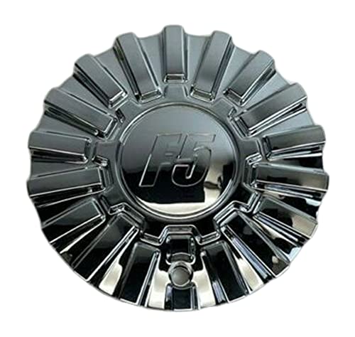 F5 Wheels Chrome Wheel Center Cap CF56001 (RF5-60) LG0601-14