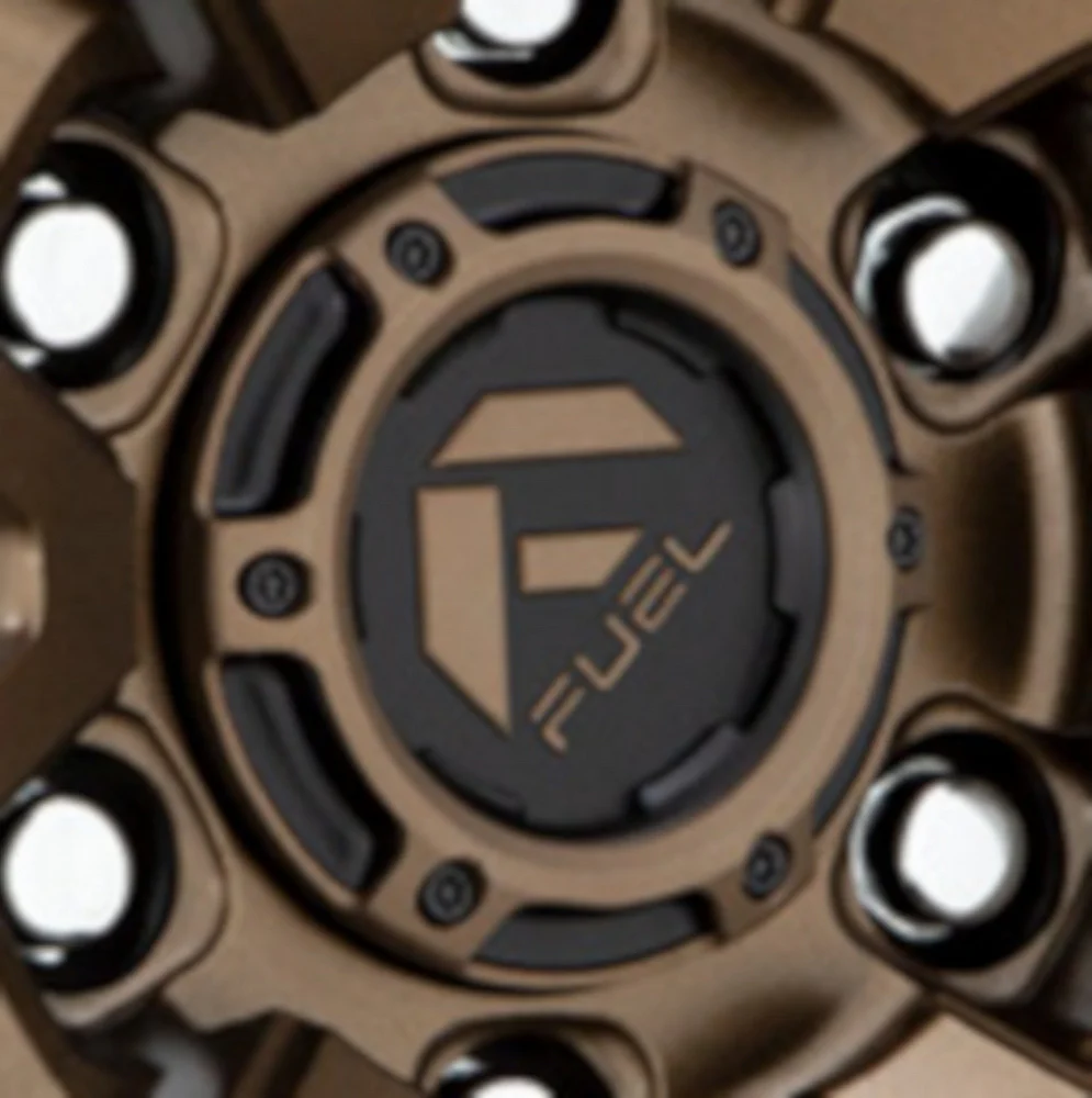 Fuel Off-Road 1004-69ZD Matte Black Snap-In Wheel Center Cap