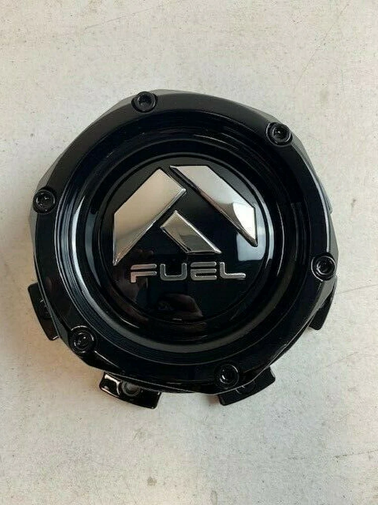Fuel Off-Road 1004-08GB Gloss Black / Chrome Bolt-On Wheel Center Cap – 8x6.5/170