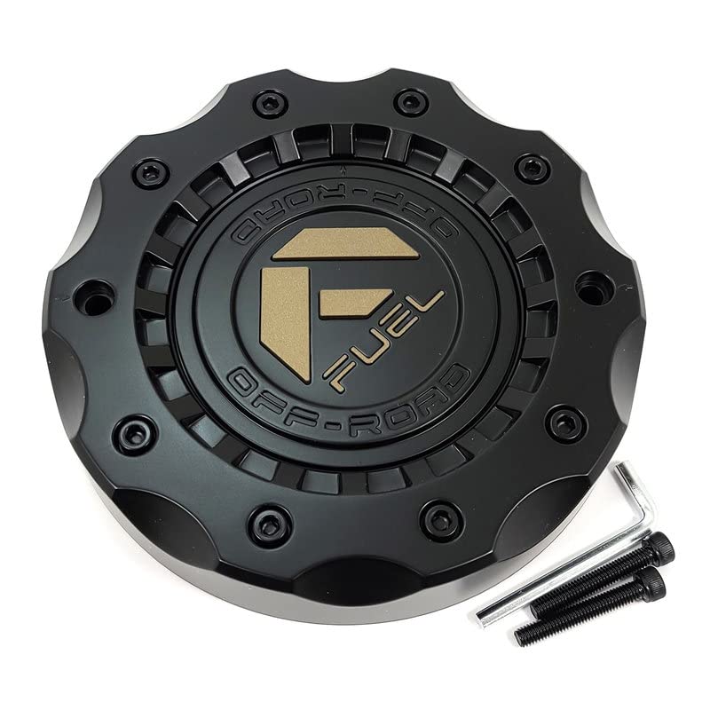Fuel Off-Road Wheels Matte Black Wheel Center Hub Cap 7-1/4"OD Bolt-On 5x4.5 5x114.3 5x5 5x127 6x5.5 6x139.7 6x135 5x5.5 5x139.7 5x150 D726 Militia D763 SFJ D764 SFJ D765 SFJ D723 Militia D725 Militia