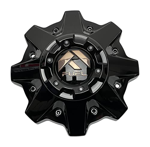 Fuel Offroad Wheels 1002-53GBPZ Gloss Black with Bronze Logo 8 Lug
