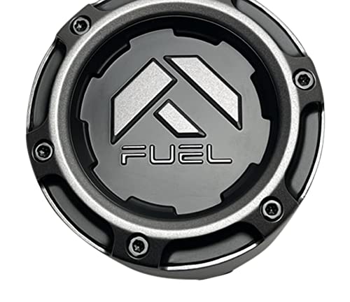 Fuel Offroad Wheels 1005-50GD Matte Black and Gun Metal Center Cap 8x6.5