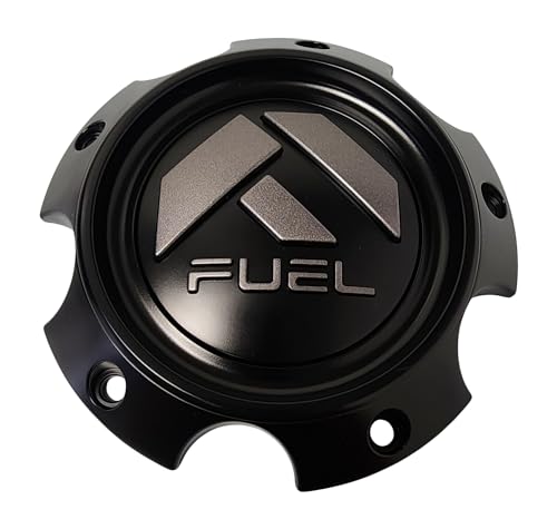 Fuel Offroad Wheels 1006-13MBV Matte Black Center Cap with Gun Metal Logo