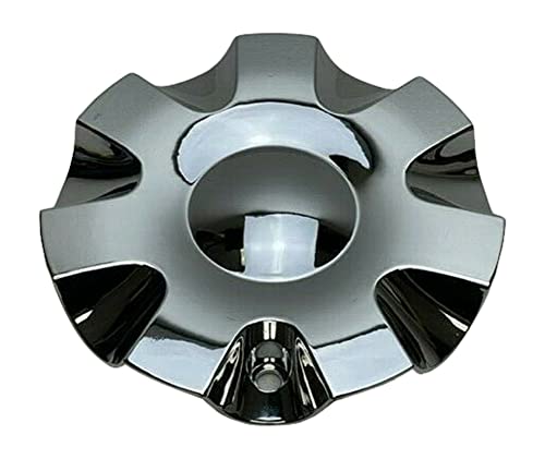 Gazario Gino No Logo Chrome Wheel Center Cap JY-563