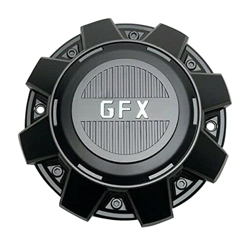 GFX G-FX Matte Black Wheel Center Cap