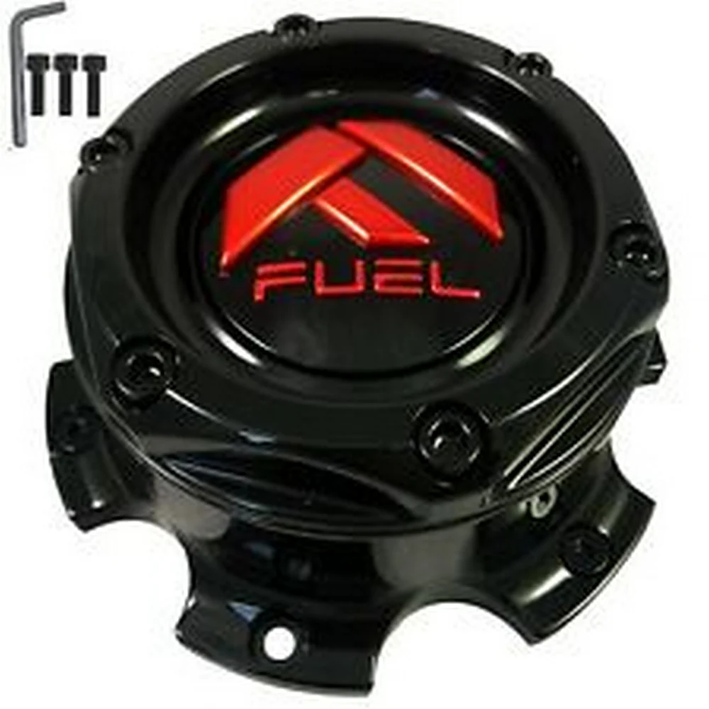 Fuel Off-Road 1004-08TGBQ Gloss Black Bolt-On Wheel Center Cap – 8x6.5/170