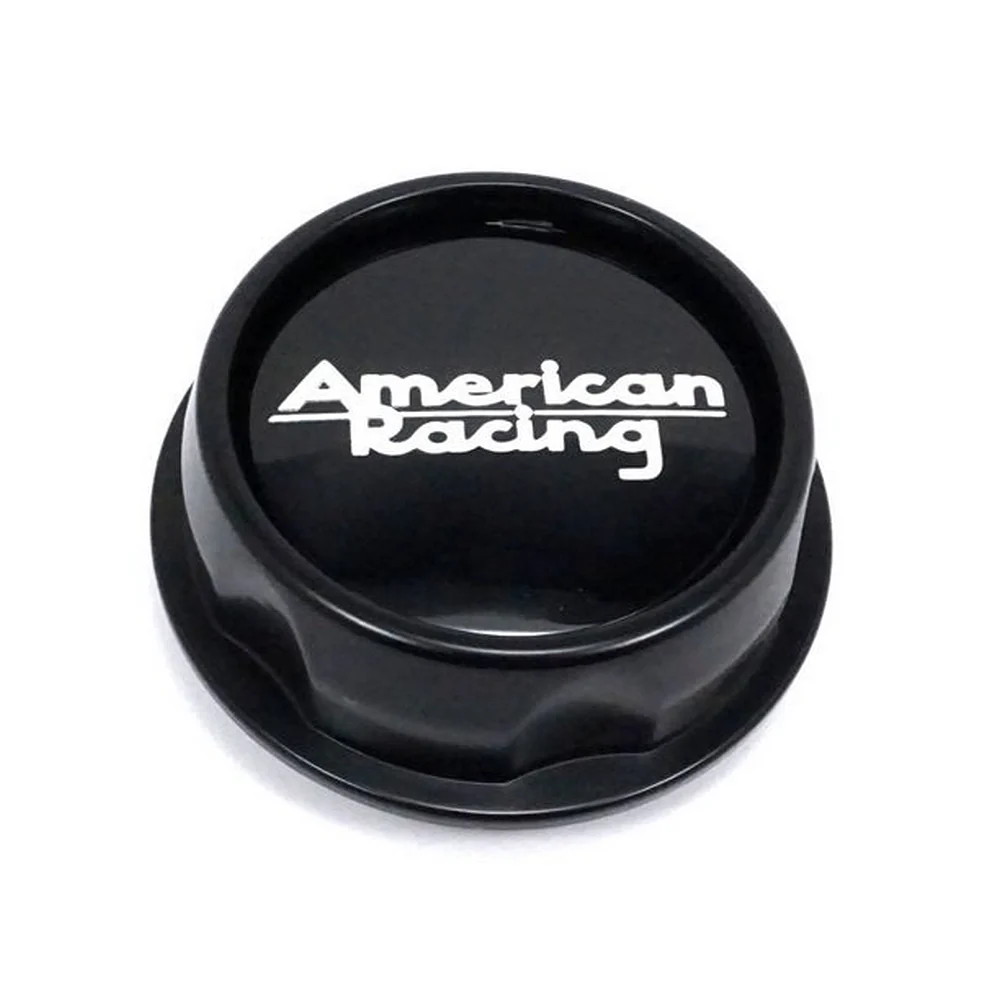 American Racing AR969 Gloss Black Machined Push-Thru Wheel Center Cap 1515006023-M