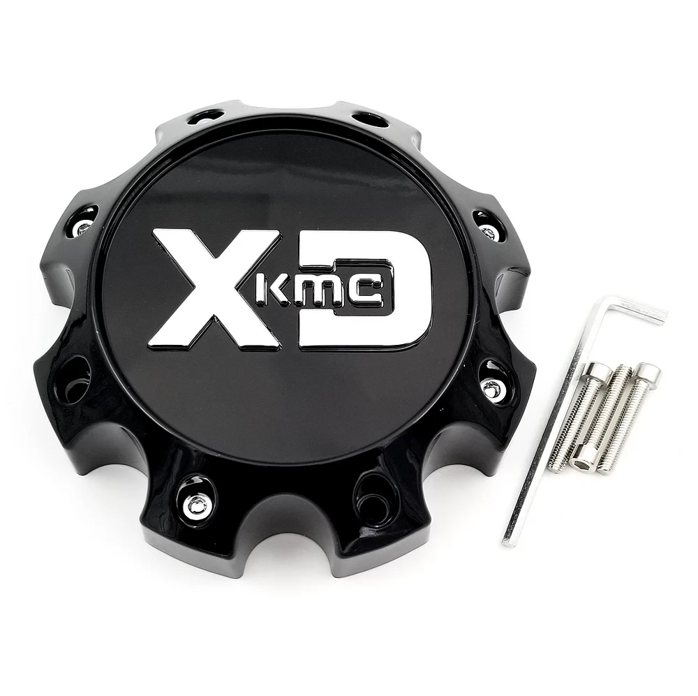 XD 1079L170GB1-H50 Gloss Black Logo Wheel Center Cap – 8x6.5