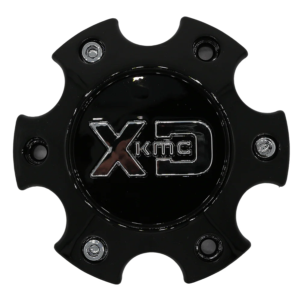 XD S057L120AGB1-H34 Gloss Black Logo Wheel Center Cap – 6x4.5/120