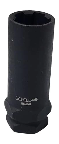 Gorilla Automotive 5S-58 5S 5/8 Spline Passenger Lug Nut Key
