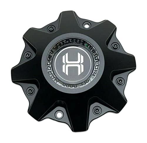 Hardcore Off-Road Matte Black Wheel Center Cap C-545-1