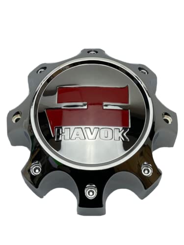 Havok Chrome Wheel Center Cap CBH08-B1P CBH08-1P-1