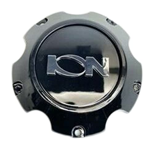 Ion Alloy Gloss Black Wheel Center Cap C10143B02 C10143B03 12812090F-1