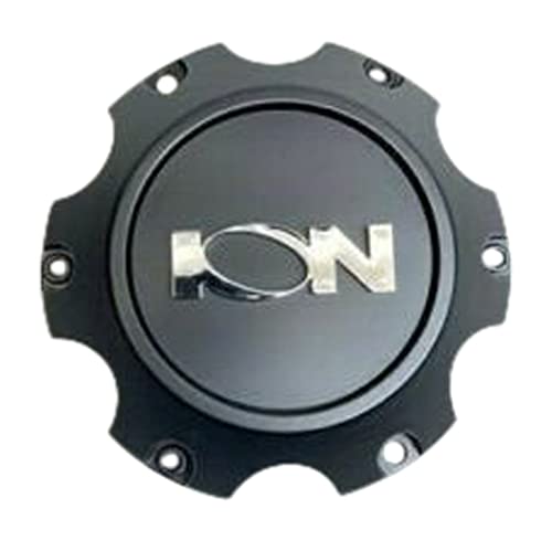 Ion Alloy Matte Black Wheel Center Cap C10143MB04 C10143B03 12812090F-1