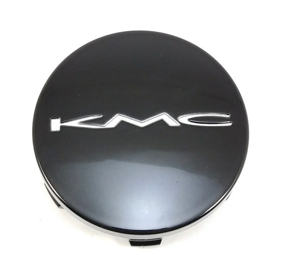 KMC KM693 Gloss Black Snap-In Wheel Center Cap KM852S02